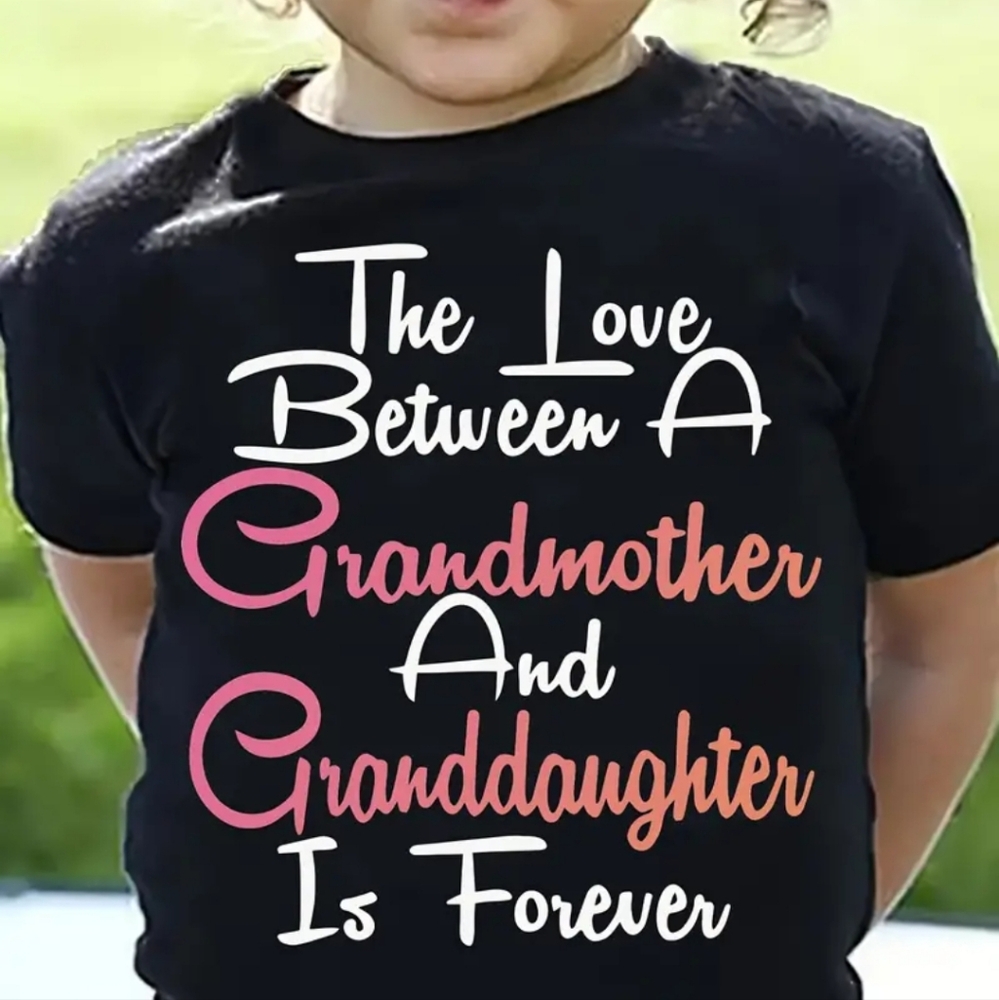 Nwt girls grandma and granddaughter tee sz 9-10 years